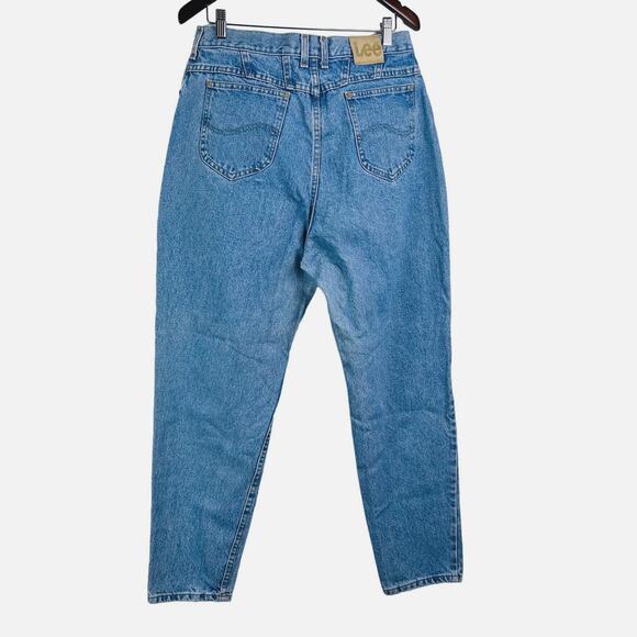 Lee Vintage Women’s 32x30 Mom Jeans 80's Blue Acid Wash Denim - Picture 4 of 12